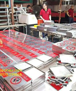 Biển cấm lửa cấm thuốc