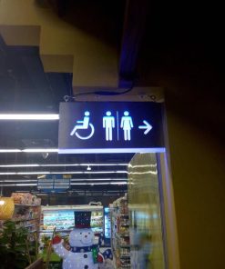 Những mẫu biển hiệu wc được ưa chuộng nhất