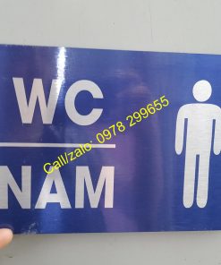 Biển WC Nam Nữ  - mua càng nhiều càng rẻ
