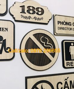 Bộ sưu tập các mẫu biển hiệu văn phòng dành cho khách sạn 2020