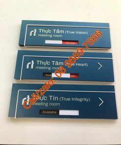 Biển trượt phòng họp thay đổi trạng thái