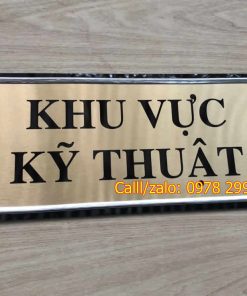 Biển phòng ban công ty đẹp - Mẫu trẻ trung