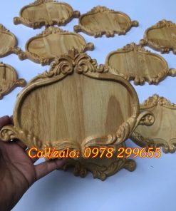 Mẫu biển số phòng khách sạn bằng gỗ