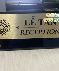 Biển Lễ Tân đặt bàn giá rẻ