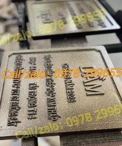 Biển đúc tên cầu, tên dầm - theo yêu cầu.