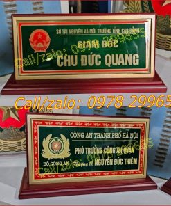 Biển chức danh trong quân đội