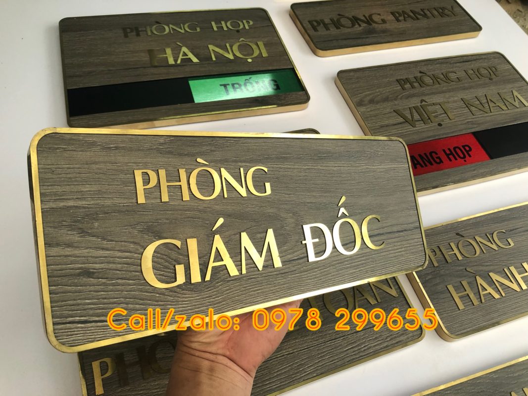 Biển phòng ban trong cơ quan nhà nước giá rẻ