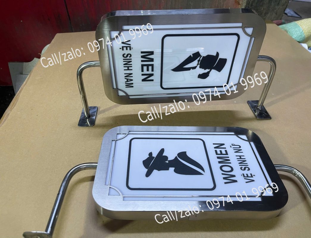 biển wc toilet nam nữ đẹp rẻ độc lạ