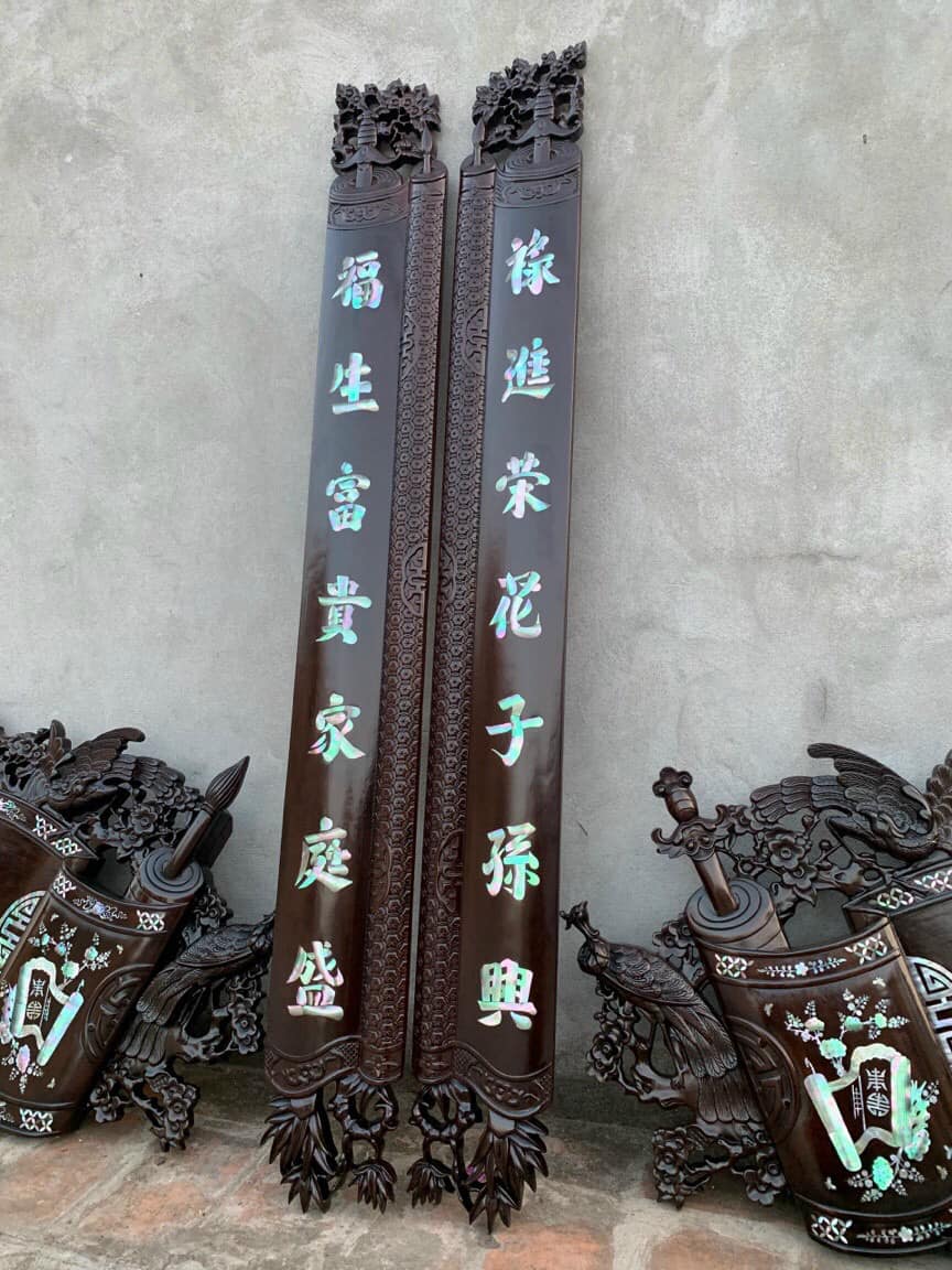Hoành phi khảm ốc đẹp