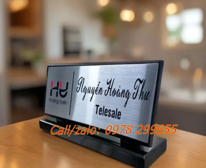 Biển chưc danh gỗ đẹp nổi bật