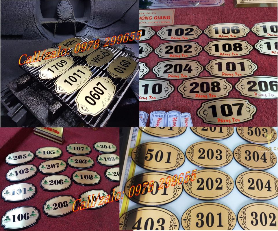 biển số phòng inox ăn mòn đẹp rẻ nổi bật