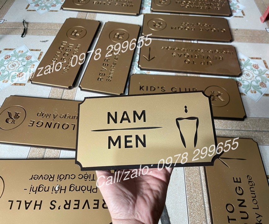 Biển số phòng khách sạn đẹp