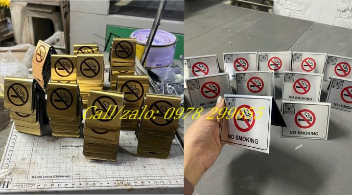 Biển cấm hut thuốc đẹp giá rẻ tiên lợi