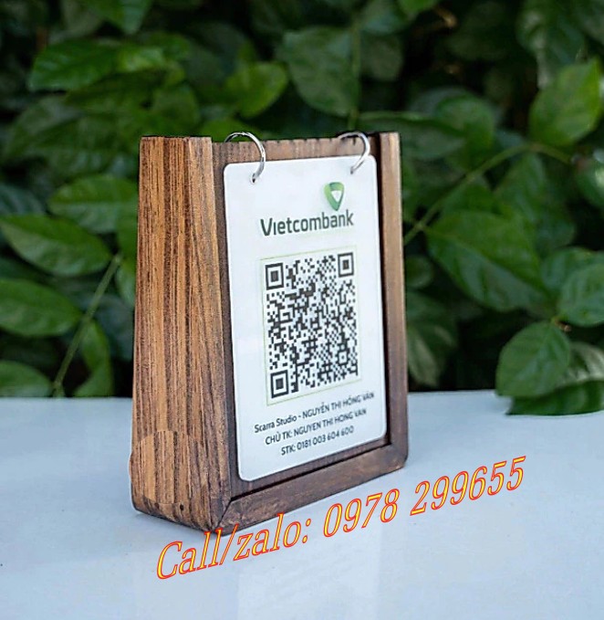 Kệ quyét mã qr đẹp rẻ