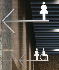 Biển hiệu wc độc và phong cách