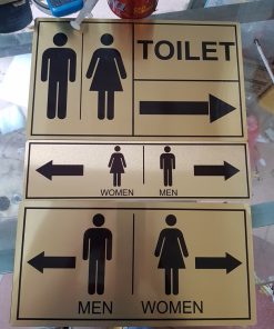 Biển chỉ dẫn nhà vệ sinh đẹp - rẻ