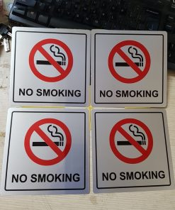 Biển báo cấm hút thuốc , biển báo no smoking .