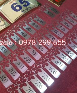 Biển số phòng khách sạn đẹp Sale 89k
