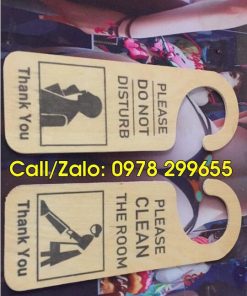 Biển treo cửa phòng khách sạn ( Please do not disturb )