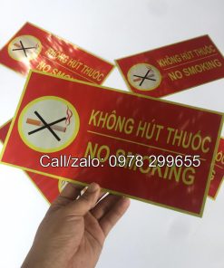 Biển báo No smoking