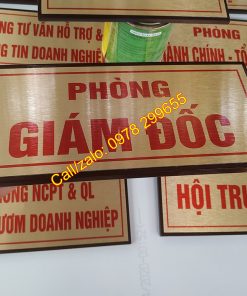 Biển phòng ban giám đốc