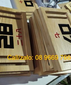 Biển số phòng homestay