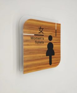 Mẫu biển hiệu nhà vệ sinh, biển wc, biển toilet giá rẻ 2020