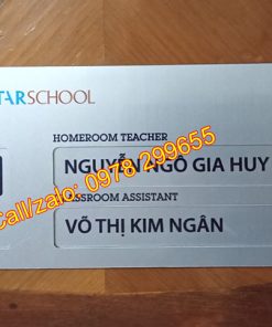 Biển trượt nội dung cho lớp học, phòng họp