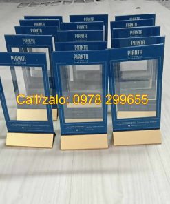 Mẫu kệ menu để bàn bằng mica mới nhất 2021