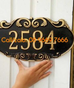Biển số nhà biệt thự liền kề