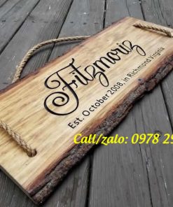 Biển chỉ dẫn homestay bằng gỗ đẹp