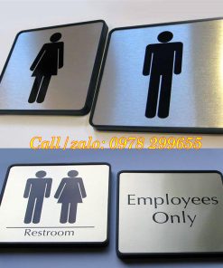 Biển nhà vệ sinh toilet