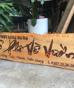 Biển chỉ dẫn gỗ cho resort, homestay