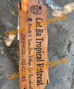 Bàng hiệu gỗ homestay đẹp