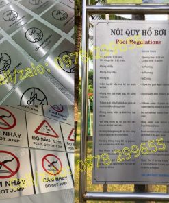 Biển cảnh báo độ sâu - ship toàn quốc