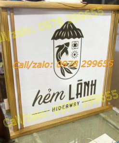 Biển gỗ homestay, Villa phát sáng