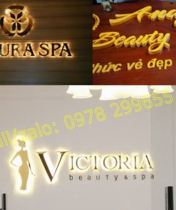 Bảng hiệu logo spa thẩm mỹ viện