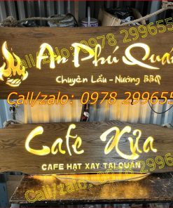 Biển gỗ quán cafe, chỉ dẫn gỗ homestay đẹp rẻ