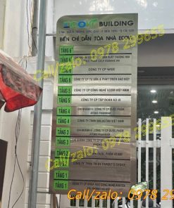 Biển chỉ dẫn công ty tòa nhà