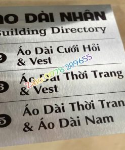 Biển chỉ dẫn trong thang máy