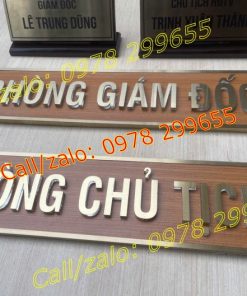 Biển phòng chủ tịch, phòng giám đốc sang xịn