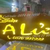 biển gỗ homestay phát sáng