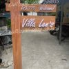 biển gỗ tên villa, homestay đẹp ấn tượng