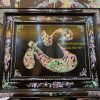 tranh chữ Tâm khảm ốc lấy ngay giá rẻ