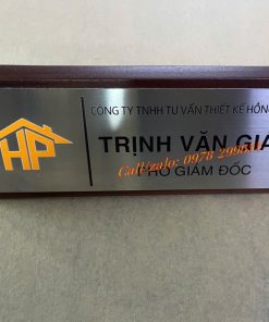 Biển chức danh gỗ tự nhiên đẹp