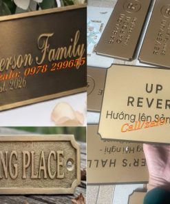 Bảng tên phòng đúc nhôm theo yêu cầu
