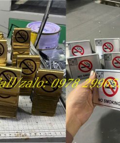 Biển cấm hút thuốc đẹp giá rẻ