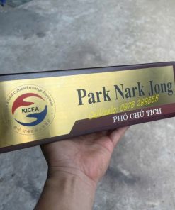 Mẫu biển chức danh đẹp rẻ 420k