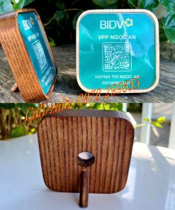Bảng mã quyét QR code bằng gỗ giá rẻ