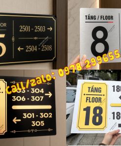 Biển tầng - Biển chỉ dẫn tầng tiên lợi giá rẻ